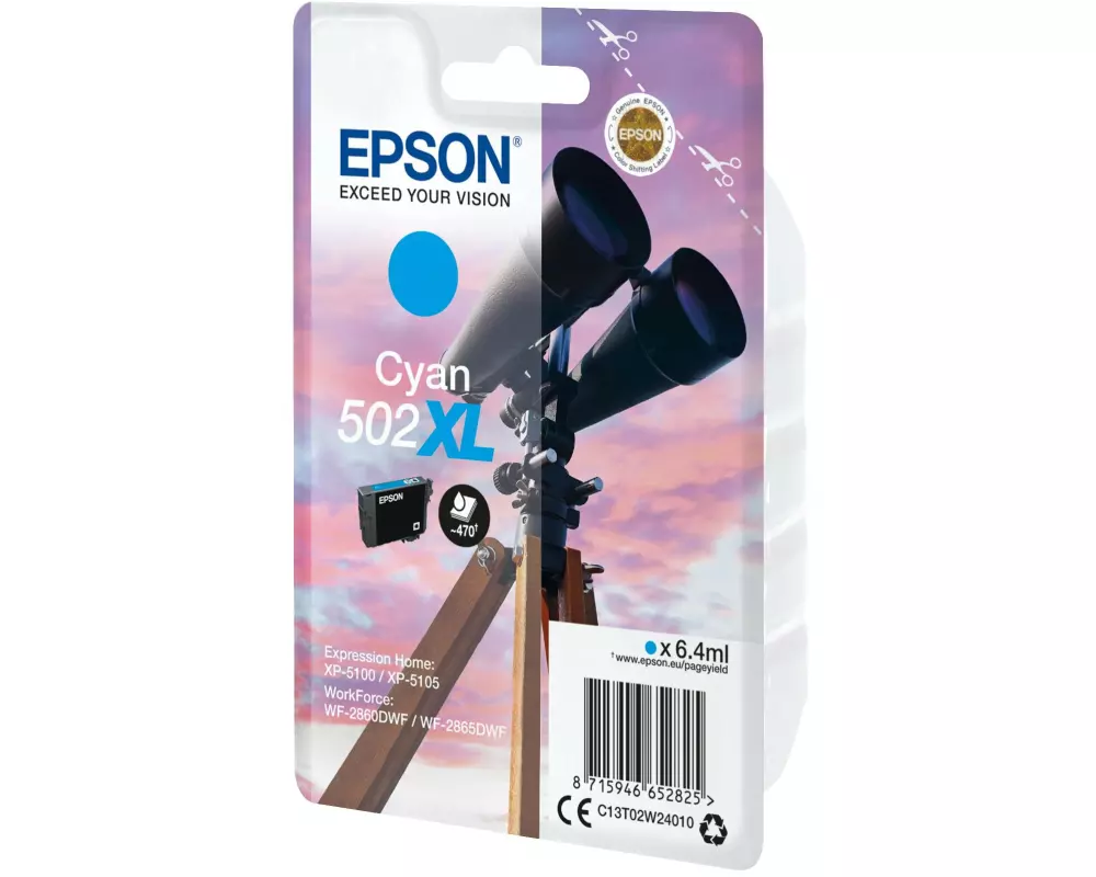 Epson Tinte C13T02W24010 XL Cyan