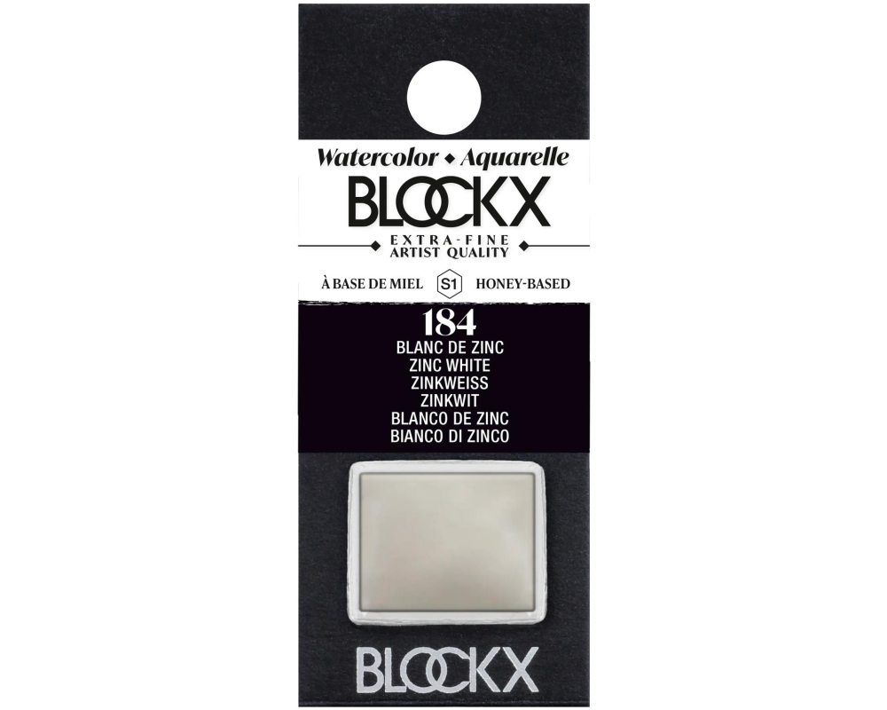 BLOCKX Aquarellfarbe 1.5ml 41184BXC zinkweiss