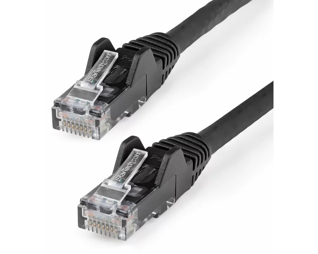 StarTech.com N6LPATCH5MBK Netzwerkkabel Schwarz 5 m Cat6 U/UTP (UTP)