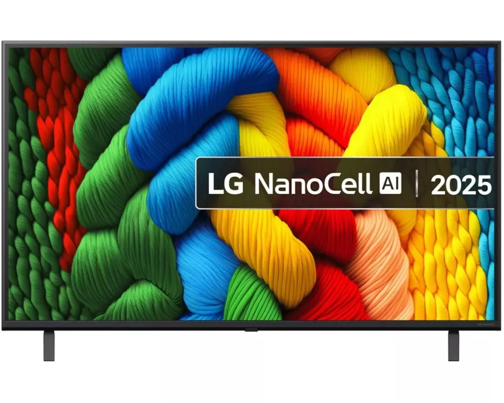 LG TV 43NANO80A6B 43", 3840 x 2160 (Ultra HD 4K), LED-LCD