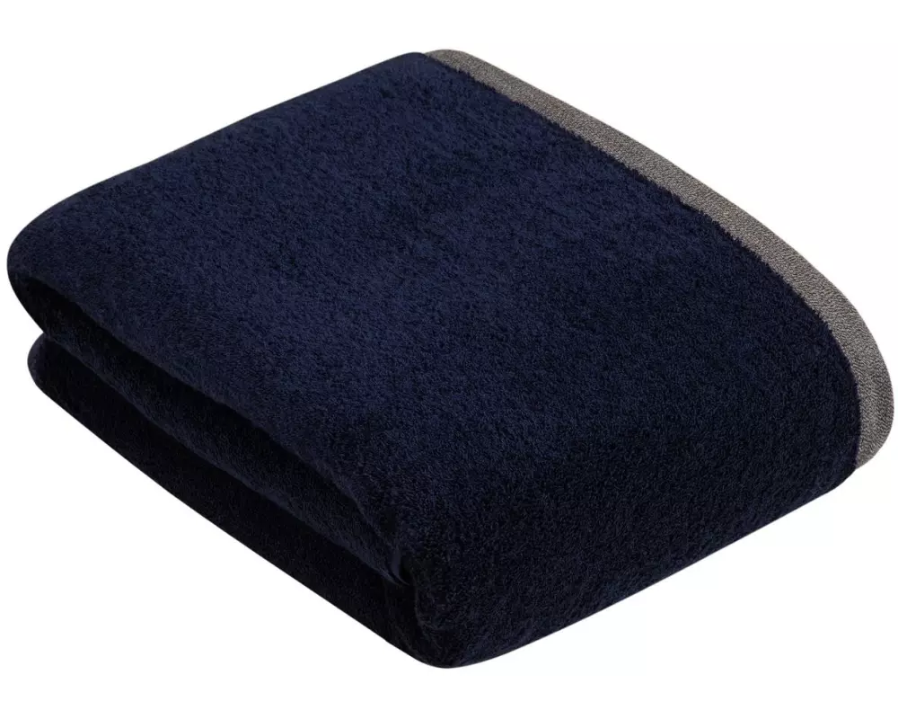 Bugatti Badetuch Prato 100 x 150 cm, Marine Blau
