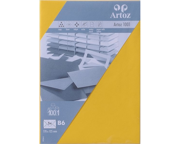 ARTOZ Couverts 1001 B6 107364182 100g, sonnengelb 5 Stück