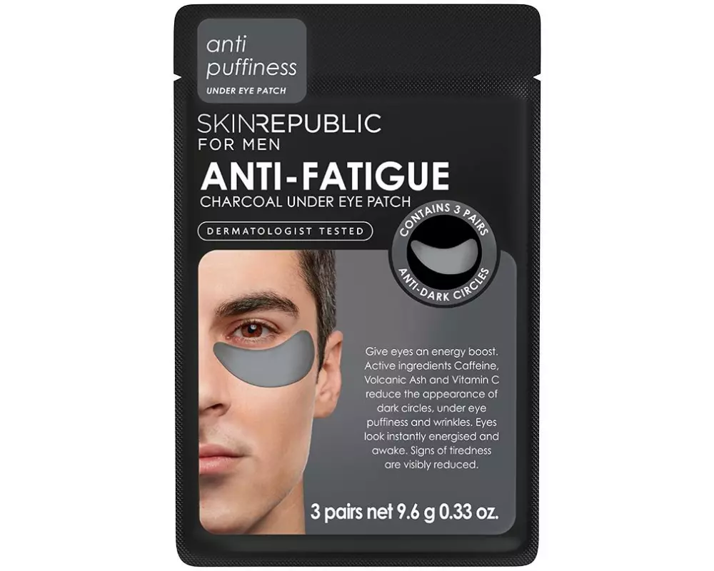 SkinRepublic Augenmaske Men's Anti-Fatigue 6 Stück