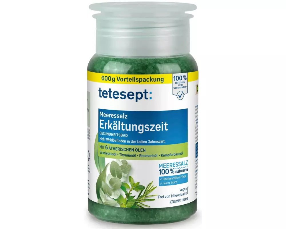 tetesept Meersalz Erkältungszeit 600 g