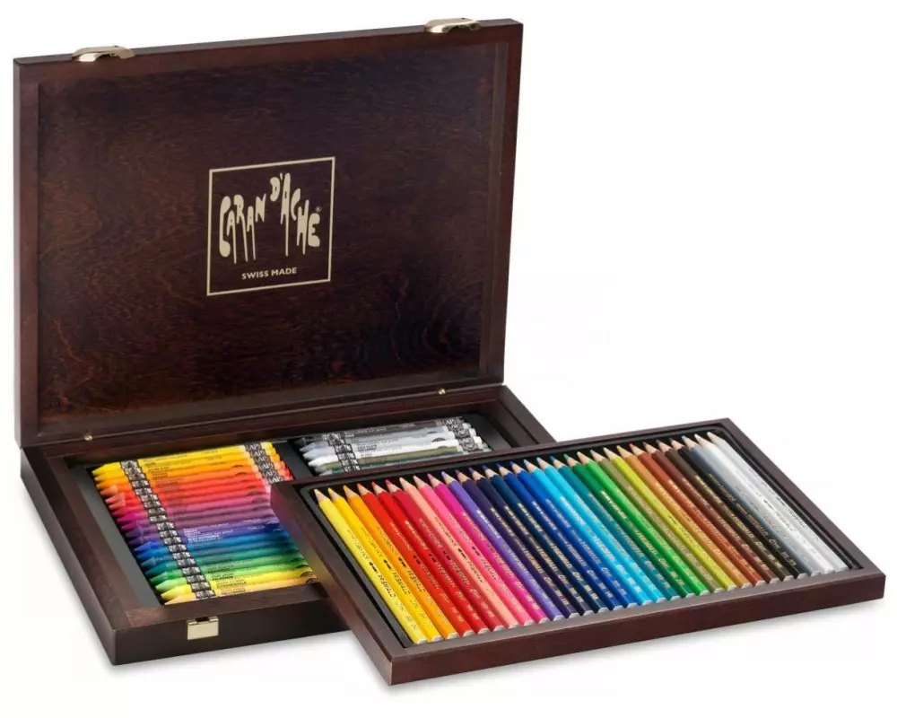 Caran d'Ache Farbstifte Prismalo + Neocolor 70-teilig