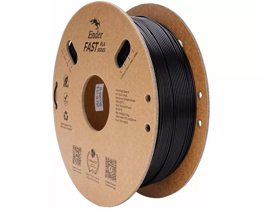 Creality Filament PLA Fast Schwarz
