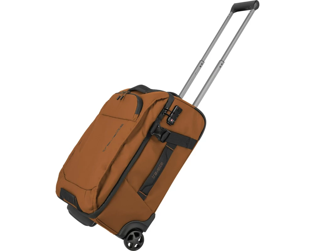 travelite BRIIZE Rollenreisetasche S 40 l Curry