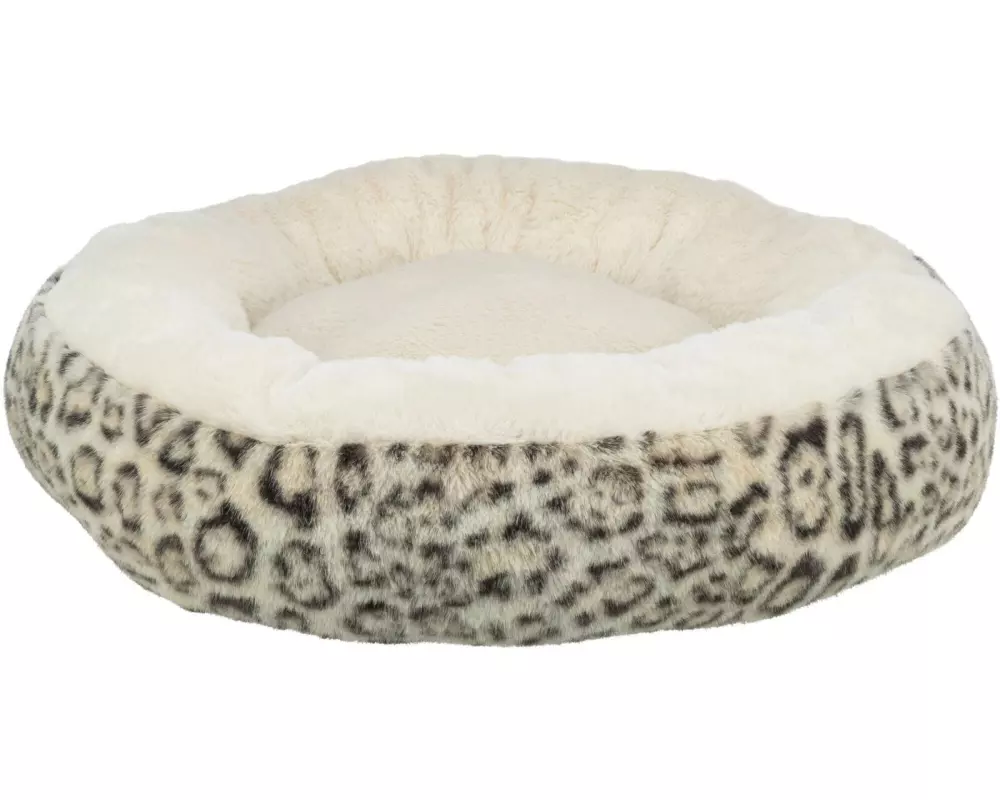 Trixie Katzenbett Leo rund, Creme, ø 50 cm