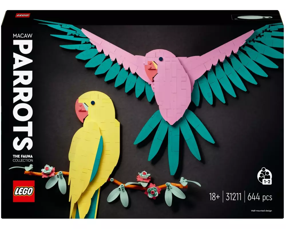 LEGO® Art Die Fauna Kollektion – Aras 31211