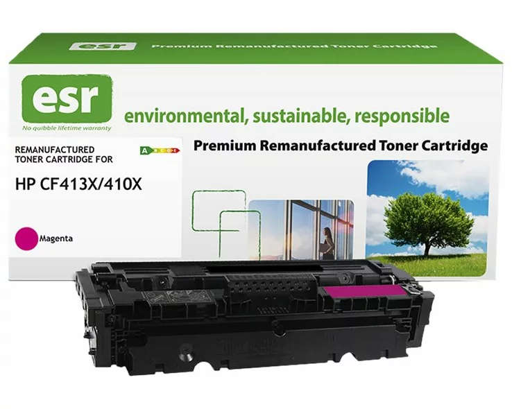 ESR Toner cartridge compatible with HP CF413X magenta High Capacity remanufactured 5.000 pages