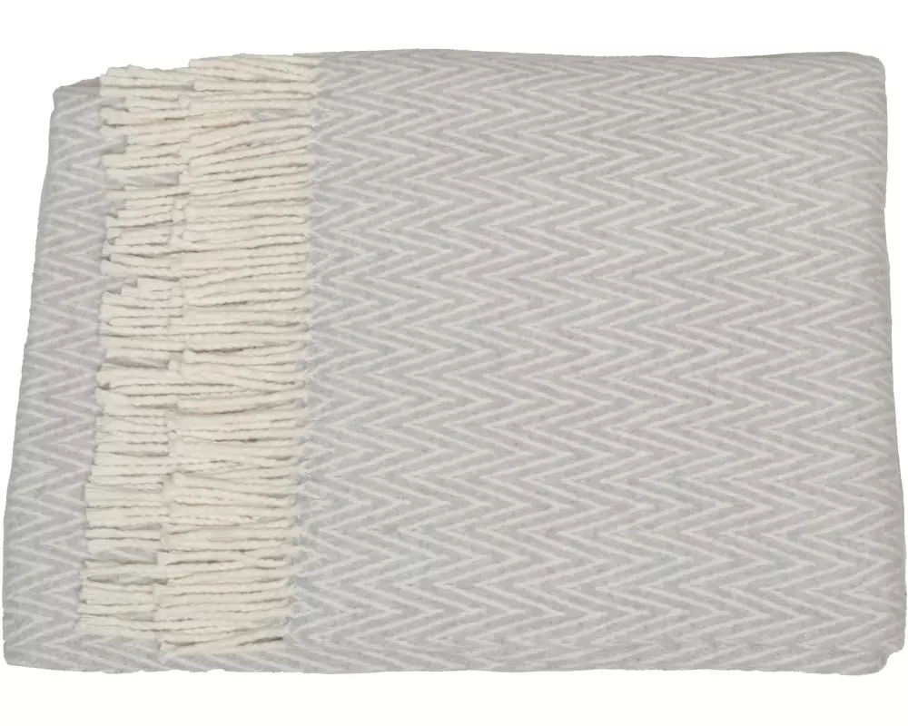 Hubatka Decke 150 x 200 cm, Silber