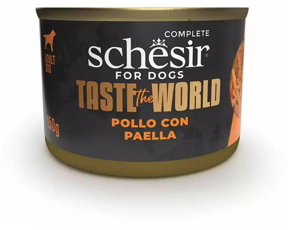 Schesir Nassfutter Taste the World Huhn und Paella, 150 g