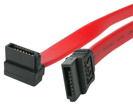 StarTech.com 18in SATA to Right Angle SATA Serial ATA Cable
