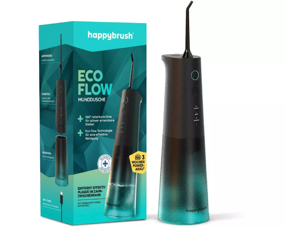 happybrush Munddusche ECO FLOW