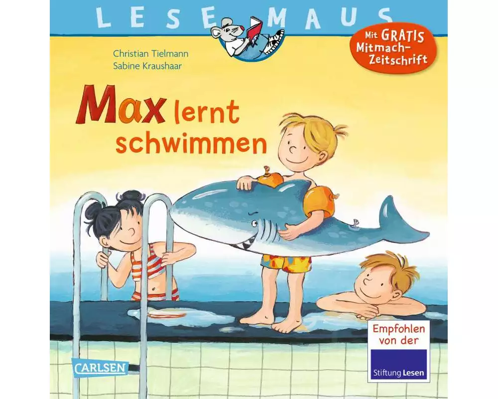 LESEMAUS 54: Max lernt schwimmen