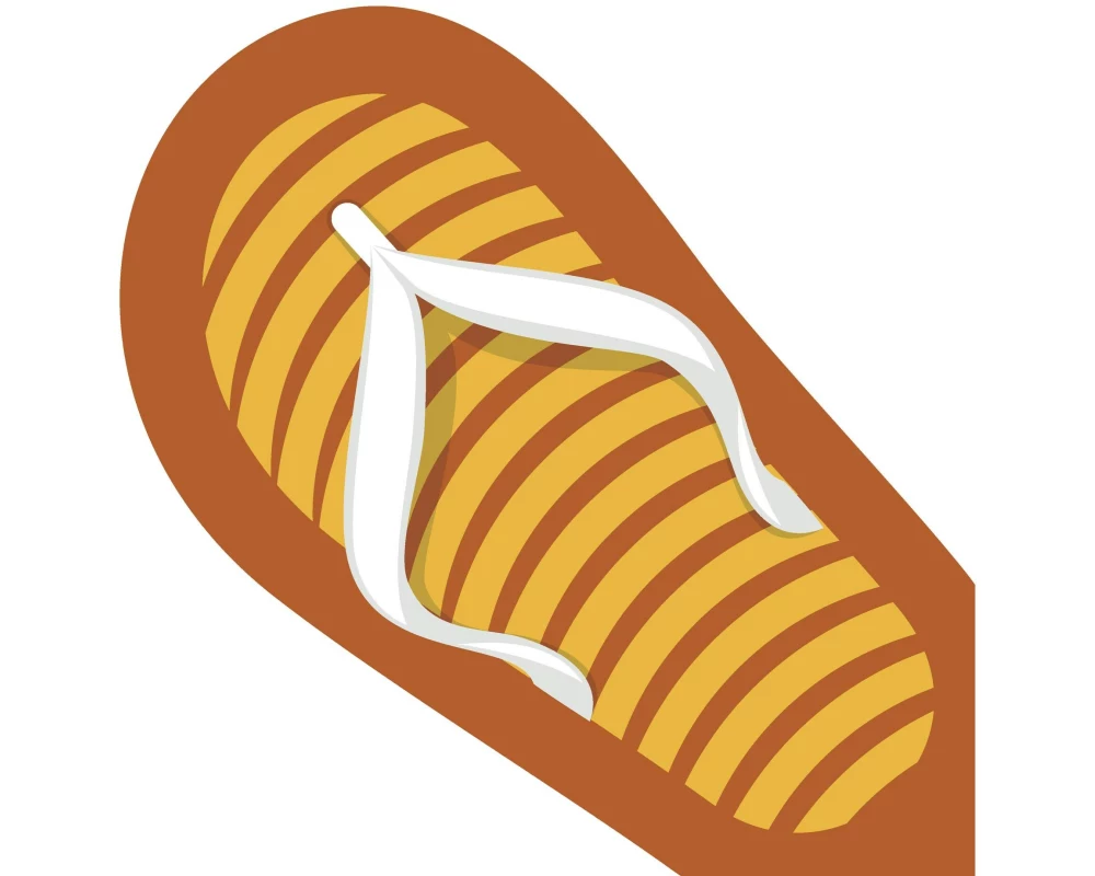 Paper + Design Papierservietten Airlaid Sandal 33 cm x 33 cm, 12 Stück