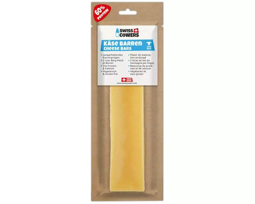 Swiss Cowers Kaustange Käse Barren, 80 g