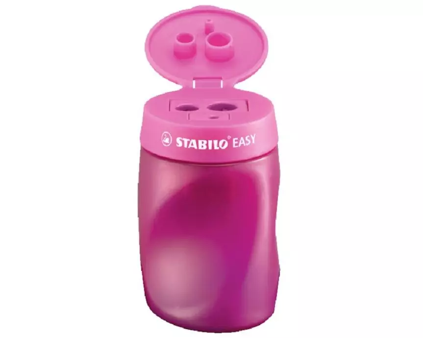 STABILO Spitzer EASYsharpener 3 in 1 für Linkshänder Pink