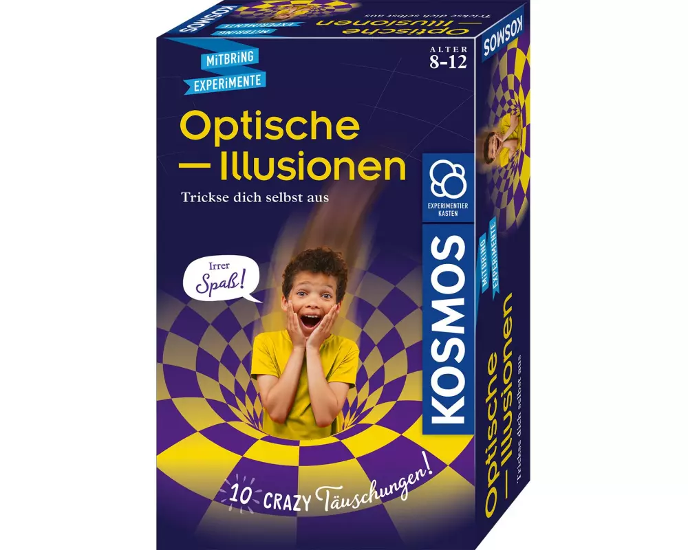 Kosmos Experimentierkasten Optische Illusionen Experimentierset