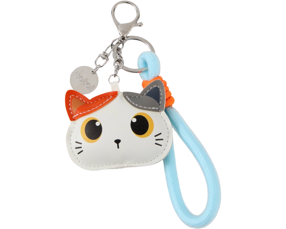 I-TOTAL Schlüsselanhänger PVC XL3488 Orange Cat
