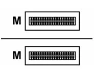 HPE Aruba Active Optical Cable, 40Gbit/s, QSFP+ to QSFP+, 7m