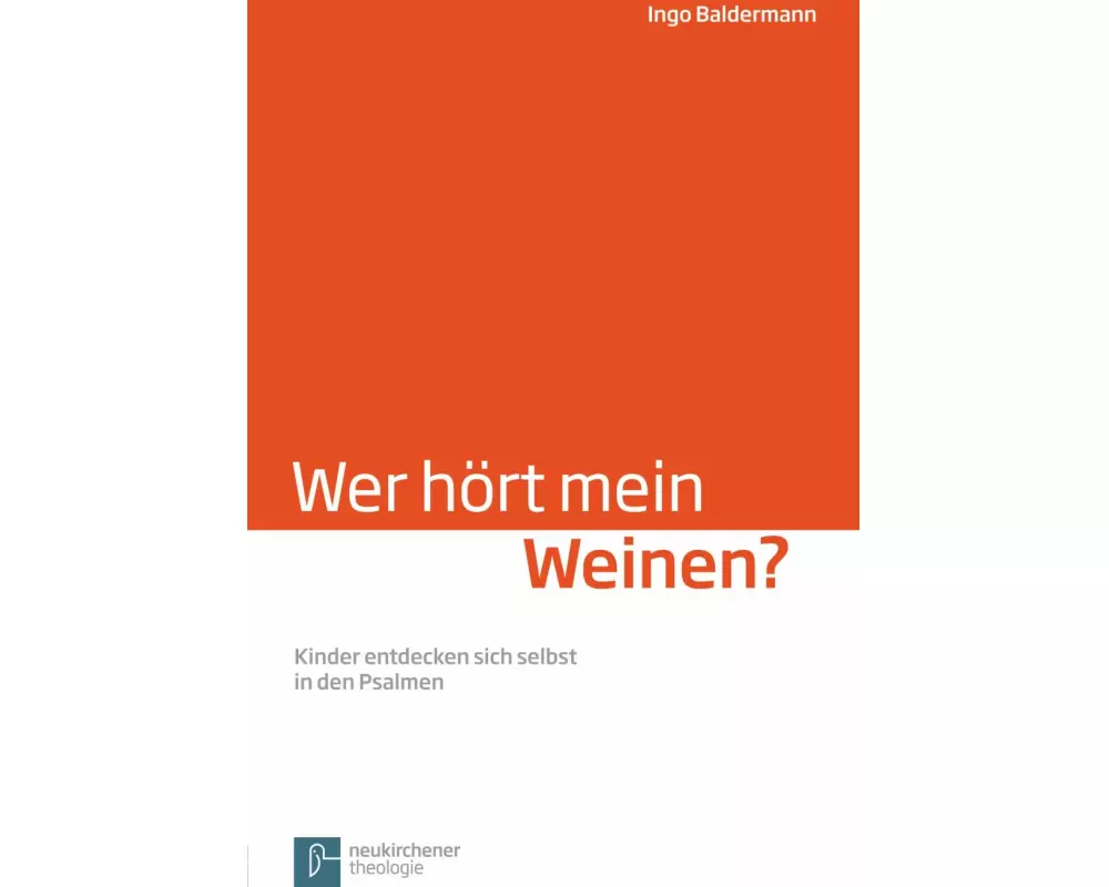 Wer hört mein Weinen?