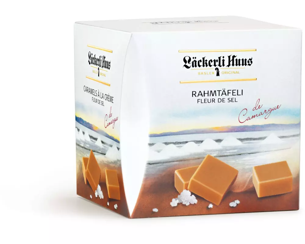 Läckerli Huus Rahmtäfeli Fleur de Sel 350 g