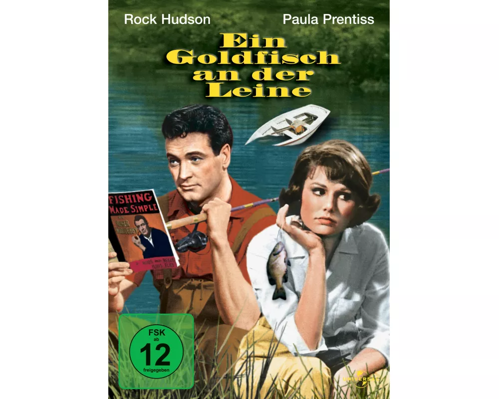 Ein Goldfisch an der Leine