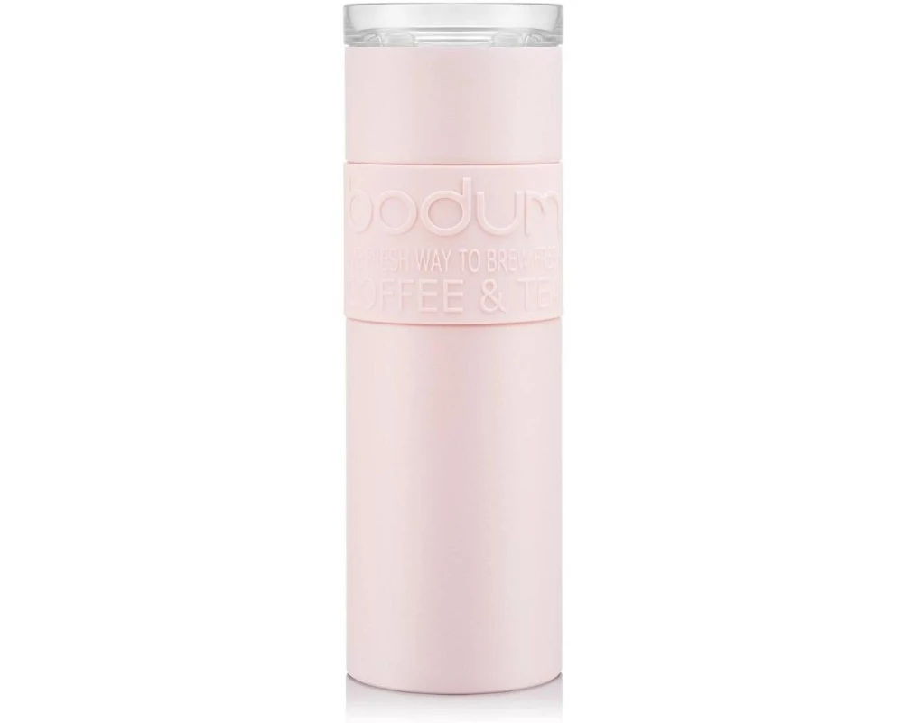 Bodum Travel Mug Doppelwandig Strawberry, 0.6 l
