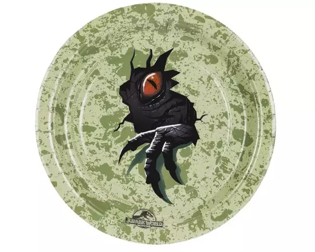 Partydeco Jurassic World Pappteller 18 cm