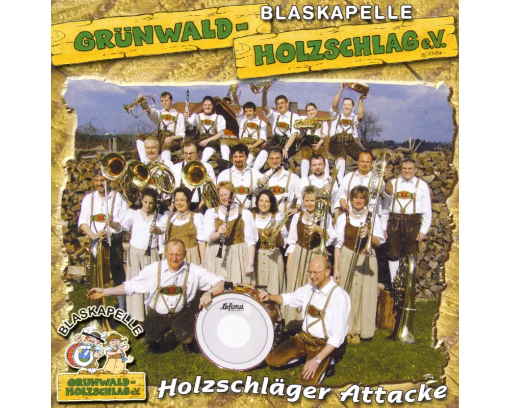 Holzschläger Attacke
