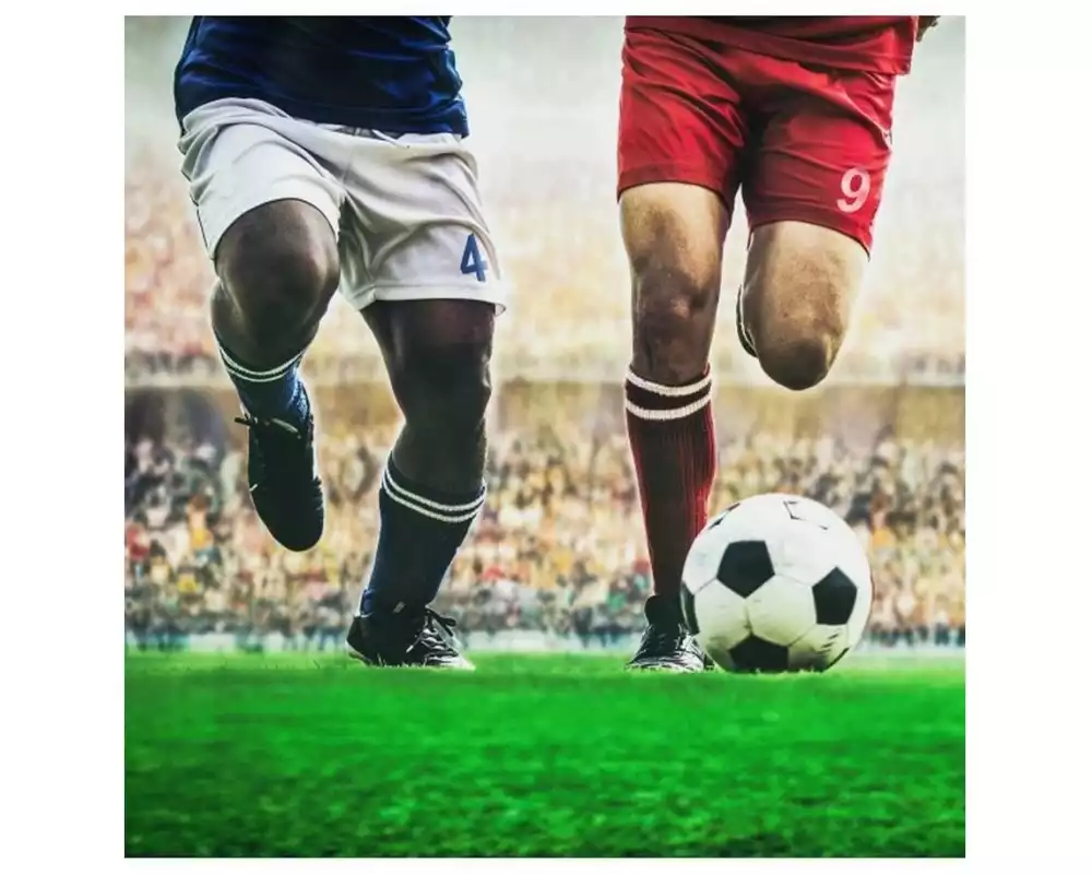 Cart Motivkarte Fussball 13 x 13 cm