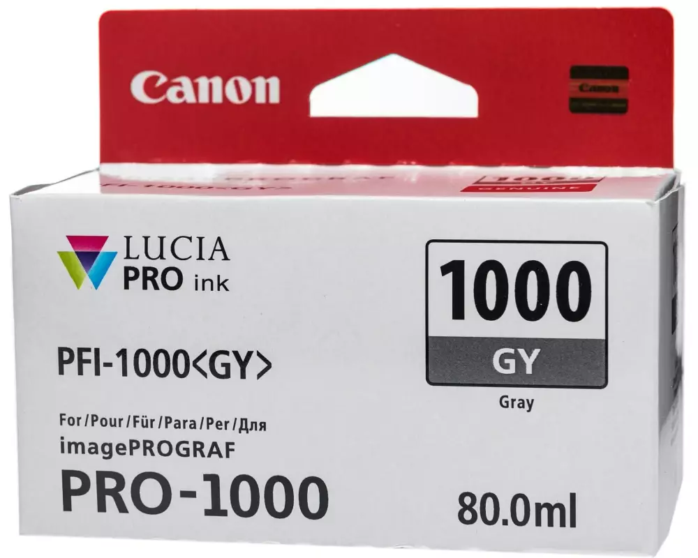 Canon Tinte PFI-1000GY / 0552C001 Grey