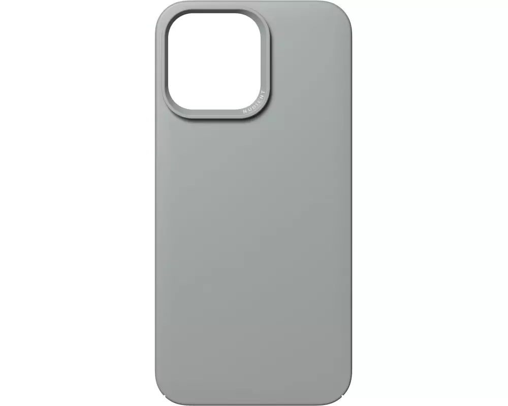 Nudient Back Cover Thin Case Magsafe iPhone 14 Pro Max Concrete Grey
