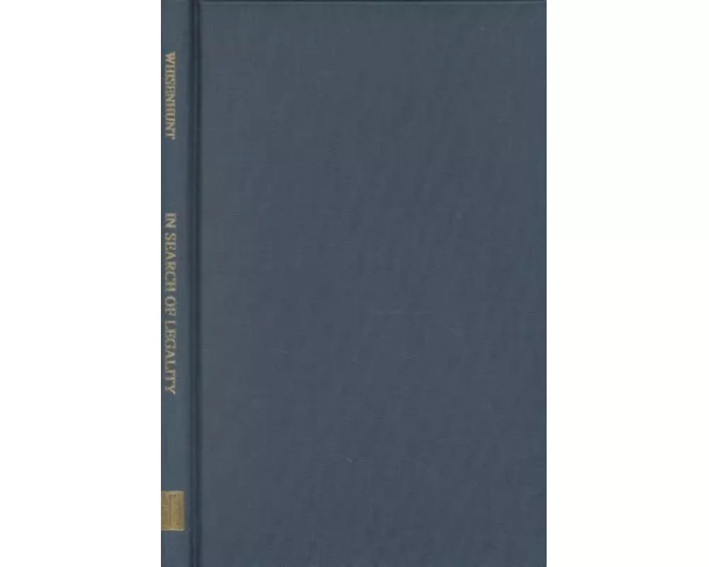 In Search of Legality – Mikhail M. Speranskii & the Codification of Russian Law