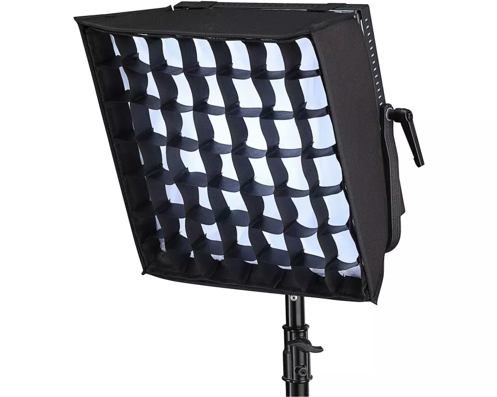 Patona Ladegerät Softbox mit Gitternetz für Canon LPE8