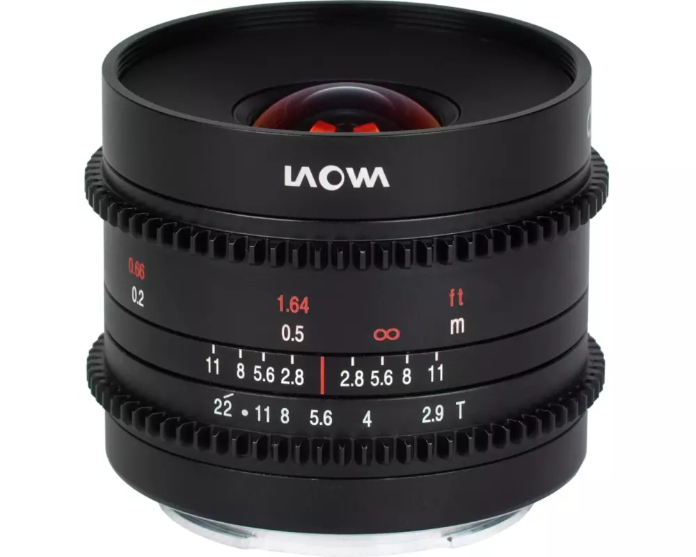 Venus Optic Festbrennweite 9mm T/2.9 Zero-D Cine – Fujifilm X-Mount