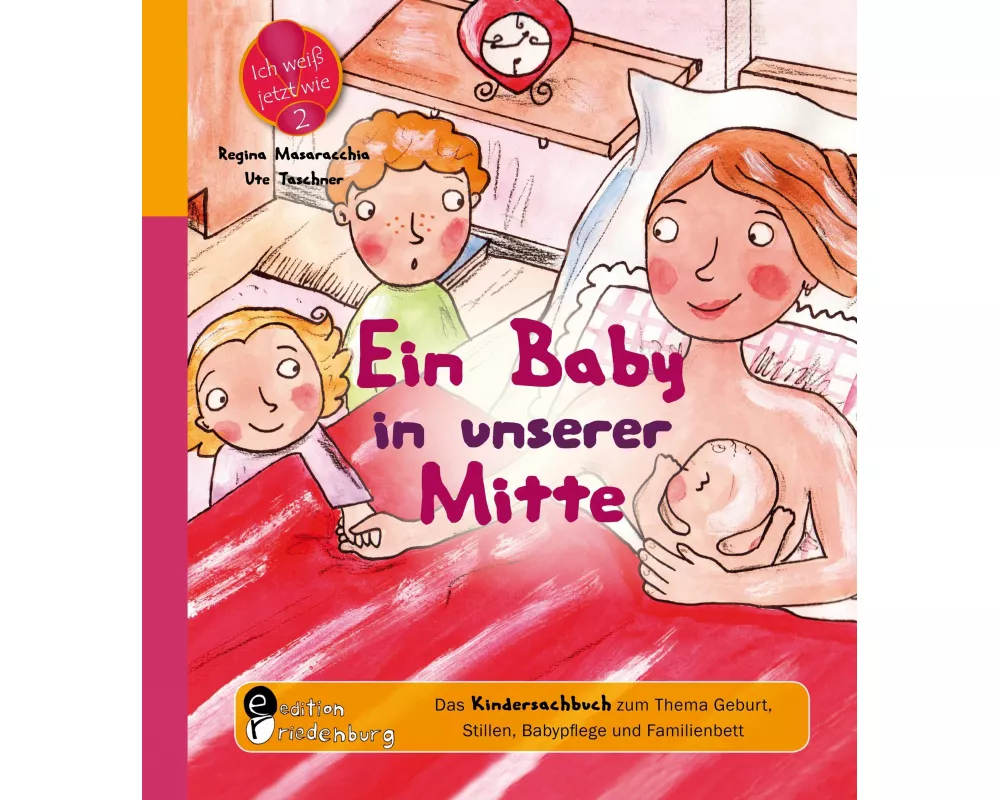 Ein Baby in unserer Mitte - Das Kindersachbuch zum Thema Geburt, Stillen, Babypflege und Familienbett