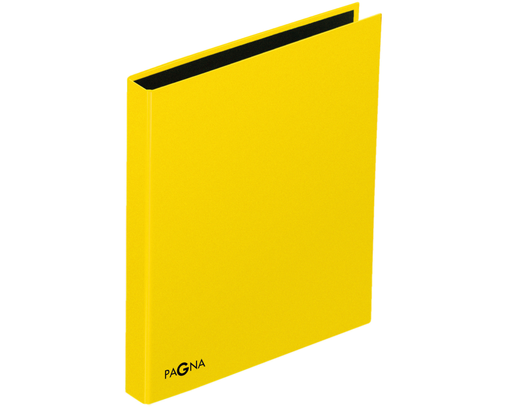 PAGNA Ringbuch A4 20606-04 gelb, 2-Ring, 25mm