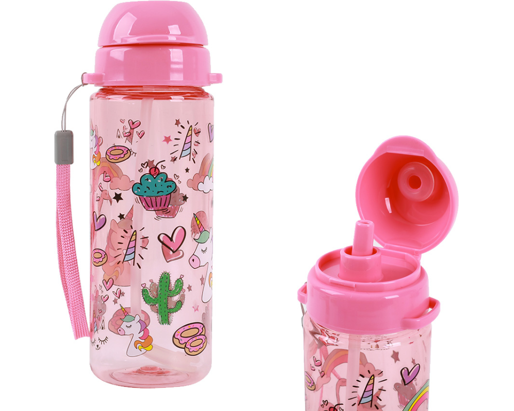 I-DRINK Trinkflasche Tritan 400ml ID2116 Unicorn