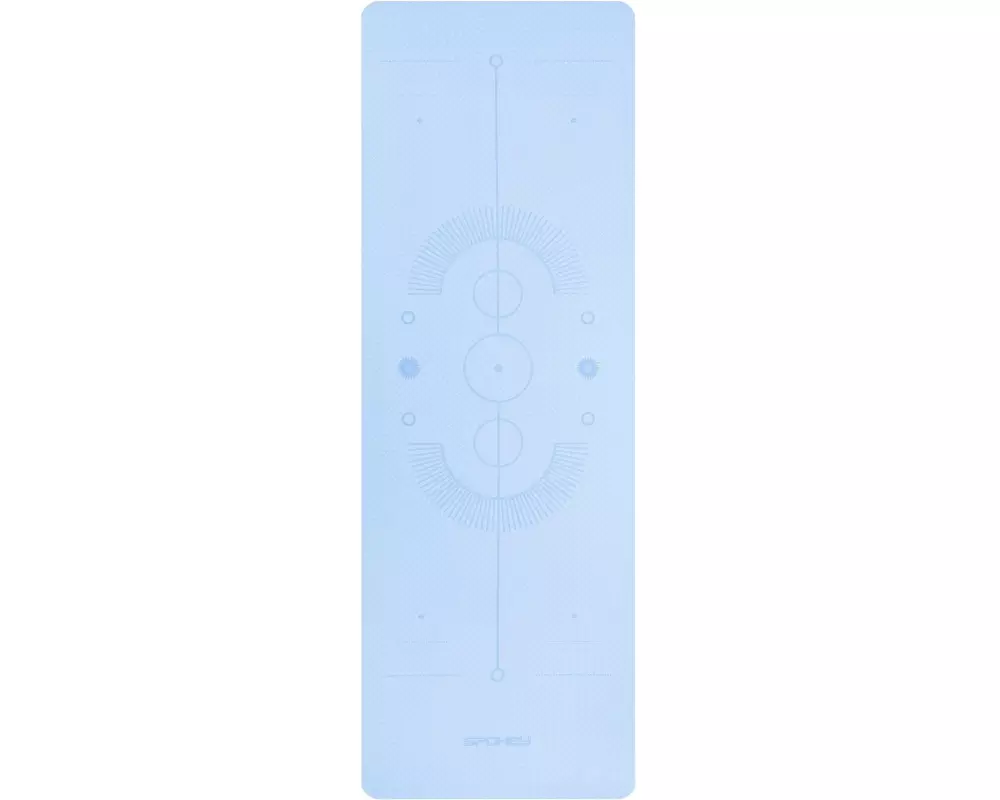 SPOKEY Yogamatte Mandala 0.4 cm, leichtblau