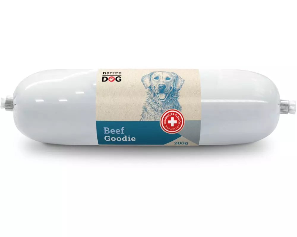 naturaDog Wurst Beef Goodie, 200 g