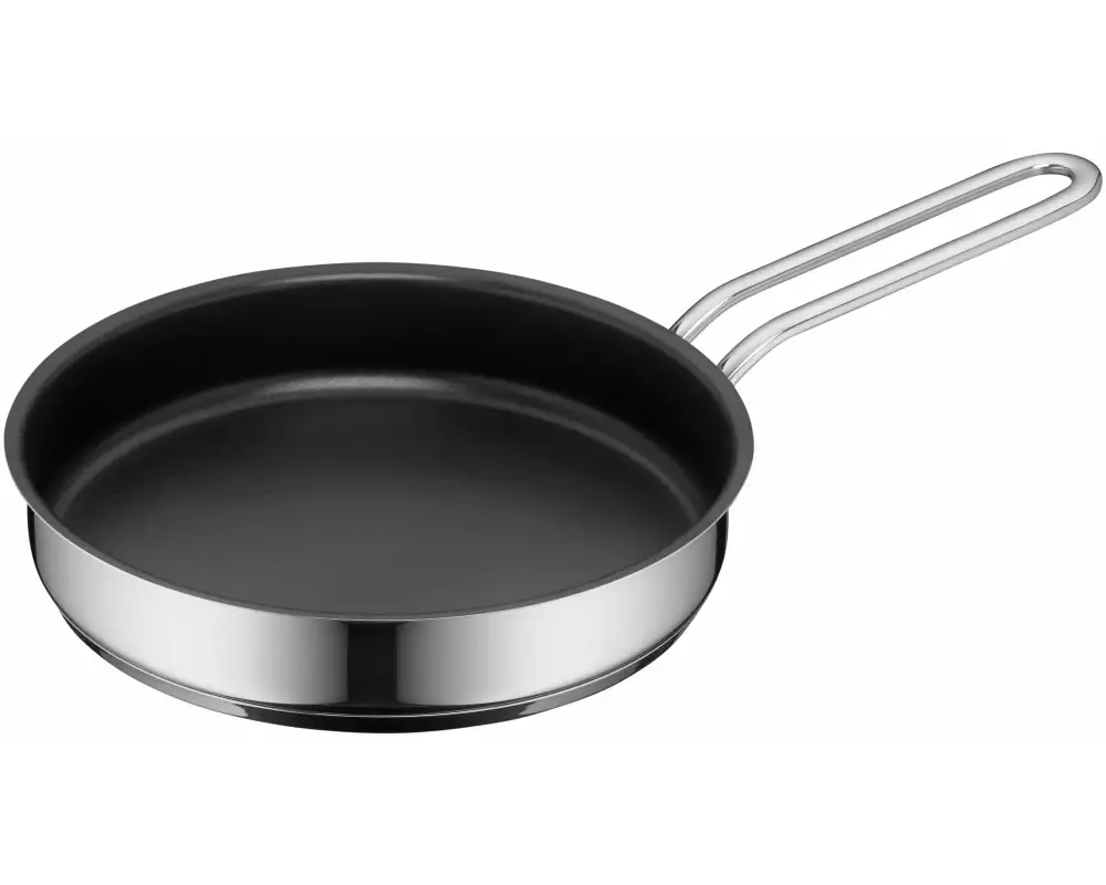 WMF Bratpfanne Mini 18 cm, Silber/Schwarz