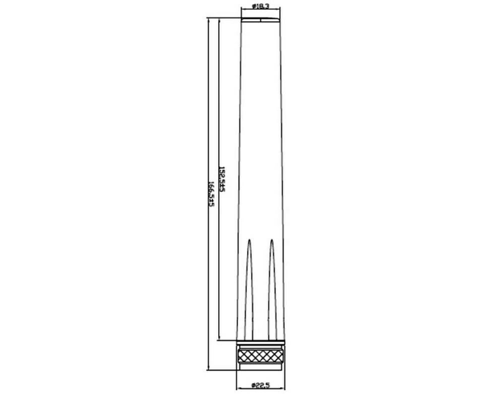 Delock LTE Antenne N-Type 2.5 dBi Rundstrahl