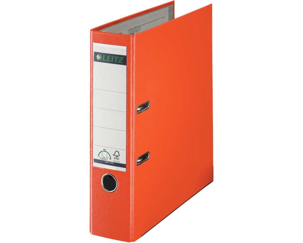 LEITZ Qualitäts-Ordner 180° 8cm 10105045 orange A4