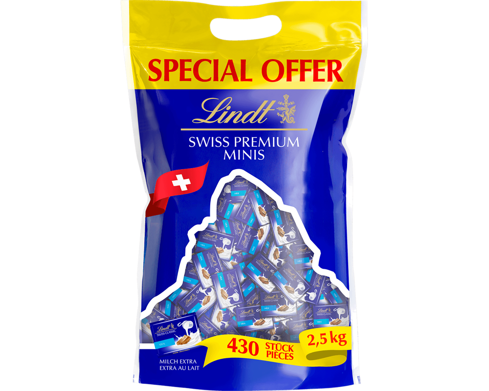 LINDT Napolitains 467601 Milch 2500g