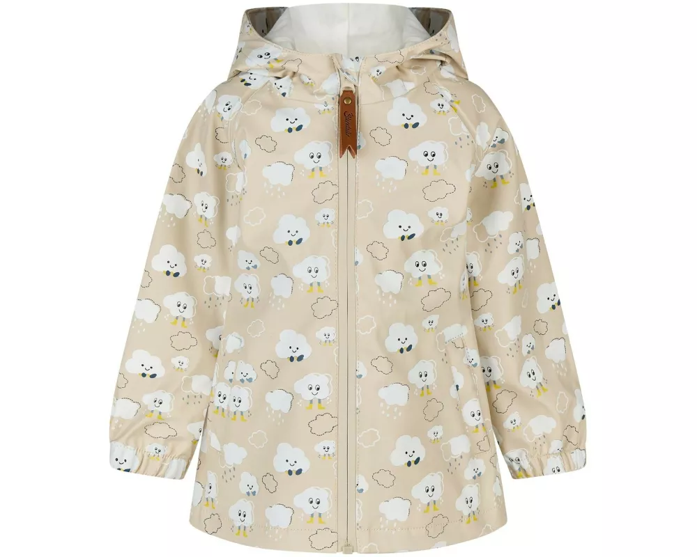 Sterntaler Regenjacke Wolken Gr. 98, Beige