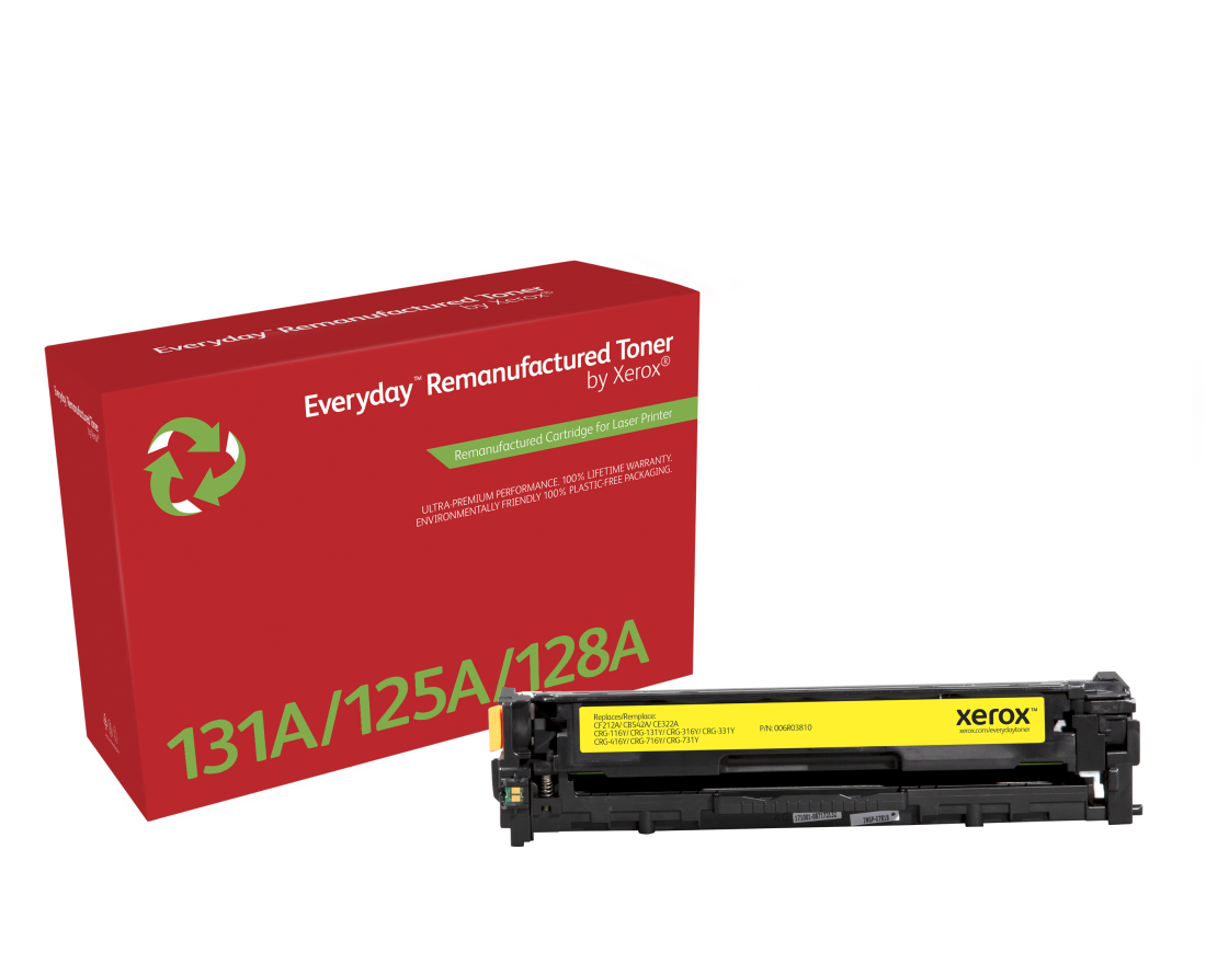 Everyday™ Gelb wiederaufbereiteter Toner von Xerox, kompatibel mit HP 131A (CF212A), Standardkapazität