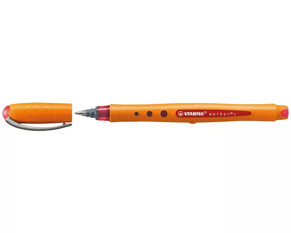 STABILO Rollerball Worker Rot