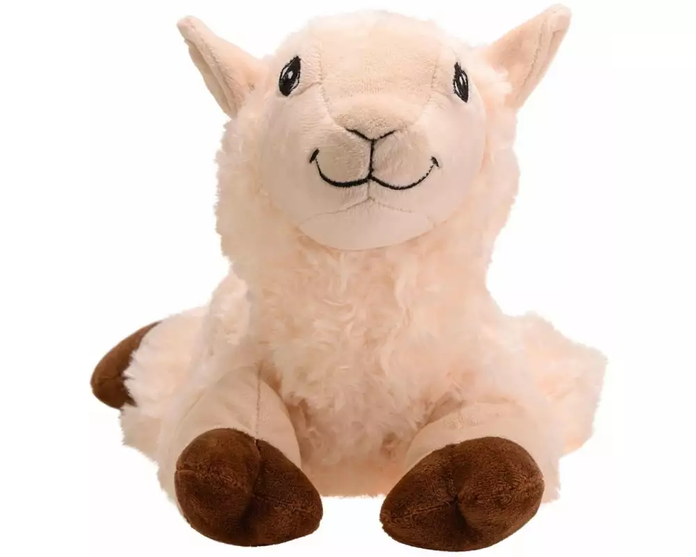 Welliebellies Wärme-Stofftier Alpaka gross 18 cm